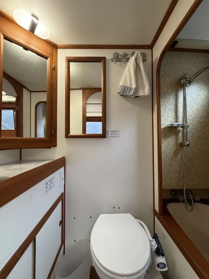 Slide: The Image of Monk 36 Aft Cabin 1988 - 6565191