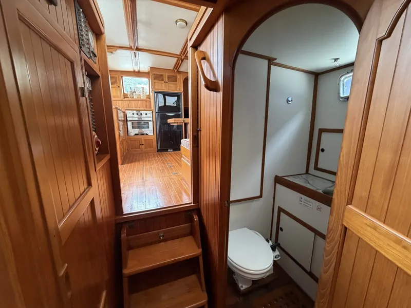 Slide: The Image of Monk 36 Aft Cabin 1988 - 6565172
