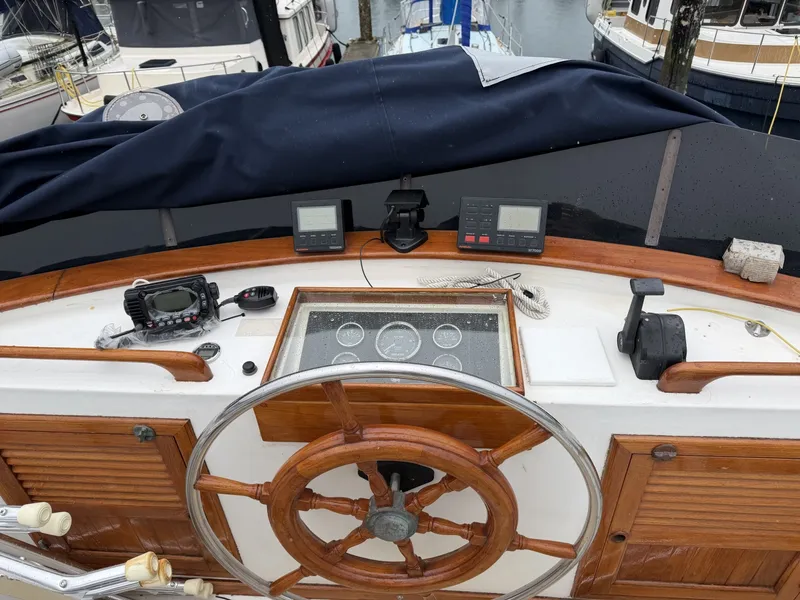 Slide: The Image of Monk 36 Aft Cabin 1988 - 6782694