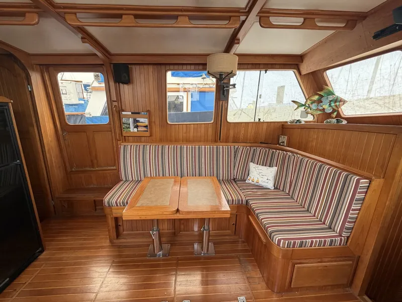 Slide: The Image of Monk 36 Aft Cabin 1988 - 6565177