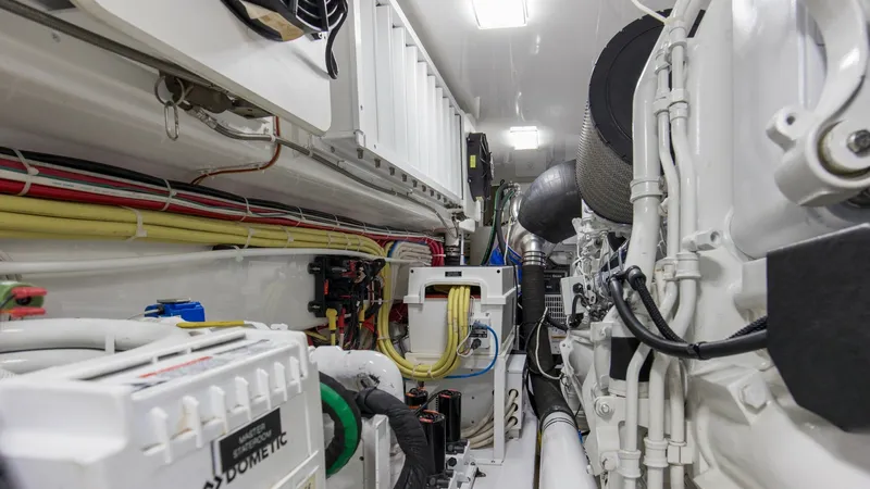 Slide: The Image of 2020 68 Viking Convertible Gunpowder Engine Room (8) - 6602143