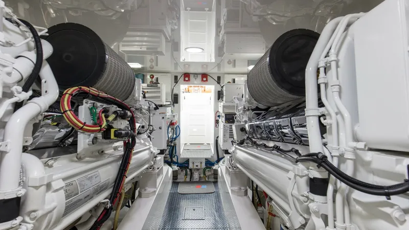 Slide: The Image of 2020 68 Viking Convertible Gunpowder Engine Room (5) - 6602140