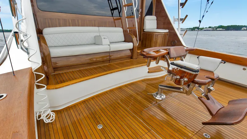 Slide: The Image of 2020 68 Viking Convertible Gunpowder Deck (14) - 6602131