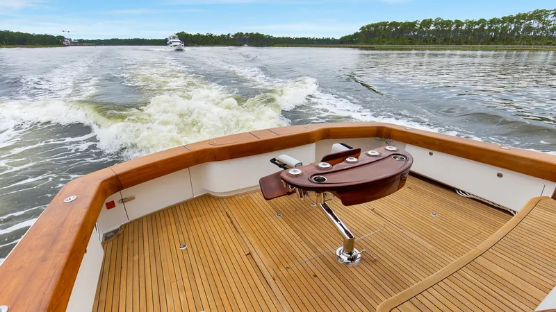 Slide: The Image of 2020 68 Viking Convertible Gunpowder Deck (3) - 6602120