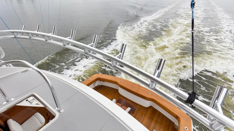 Slide: The Image of 2020 68 Viking Convertible Gunpowder Deck (16) - 6602133