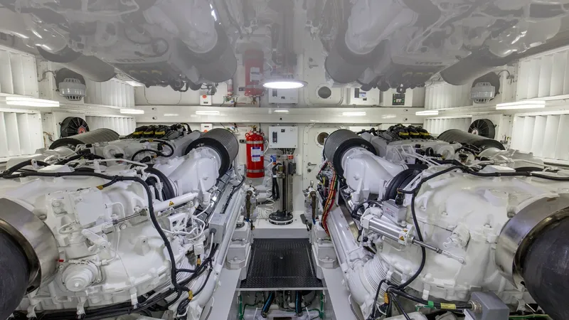 Slide: The Image of 2020 68 Viking Convertible Gunpowder Engine Room (11) - 6602146