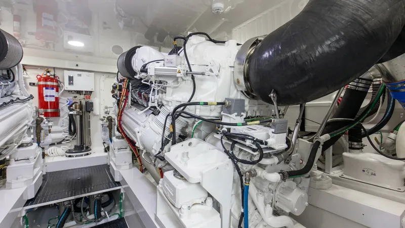 Slide: The Image of 2020 68 Viking Convertible Gunpowder Engine Room (1) - 6602136
