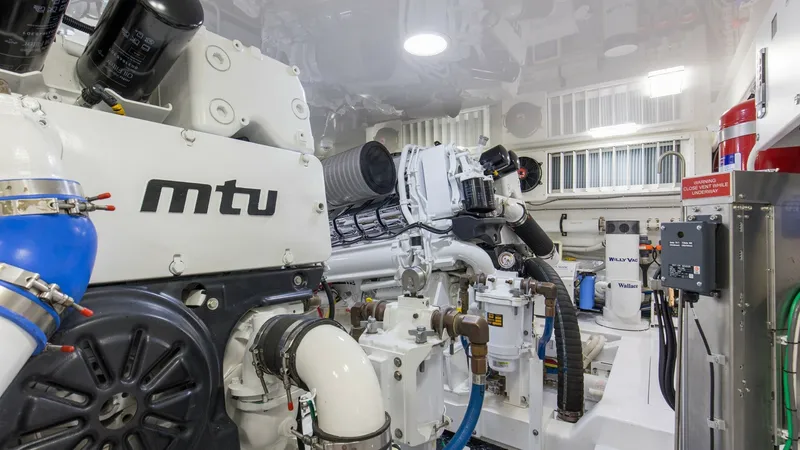 Slide: The Image of 2020 68 Viking Convertible Gunpowder Engine Room (7) - 6602142