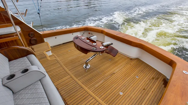 Slide: The Image of 2020 68 Viking Convertible Gunpowder Deck (7) - 6602124