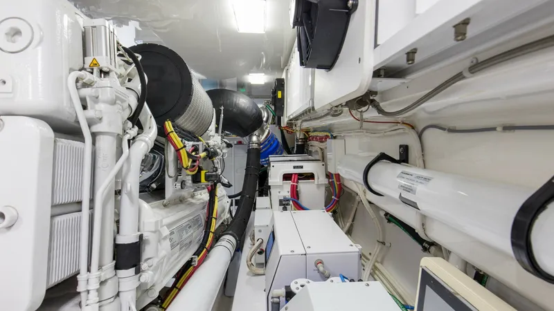 Slide: The Image of 2020 68 Viking Convertible Gunpowder Engine Room (9) - 6602144