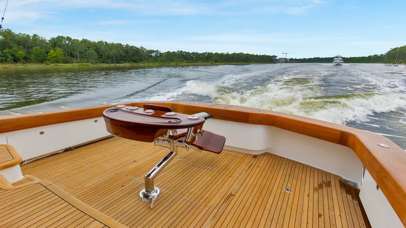 Slide: The Image of 2020 68 Viking Convertible Gunpowder Deck - 6602135