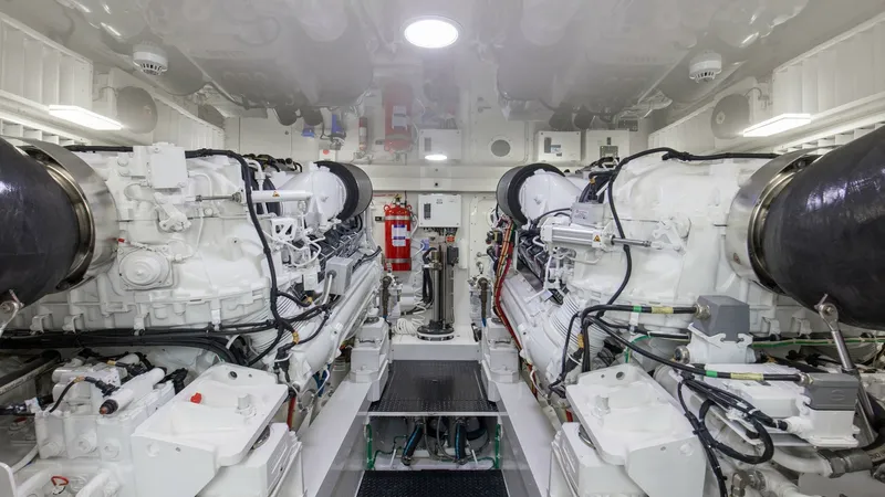 Slide: The Image of 2020 68 Viking Convertible Gunpowder Engine Room - 6602147