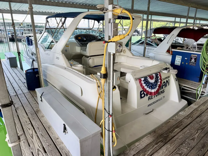 Slide: The Image of Carver Yachts 310 Mid Cabin Express 1996 - 6614013