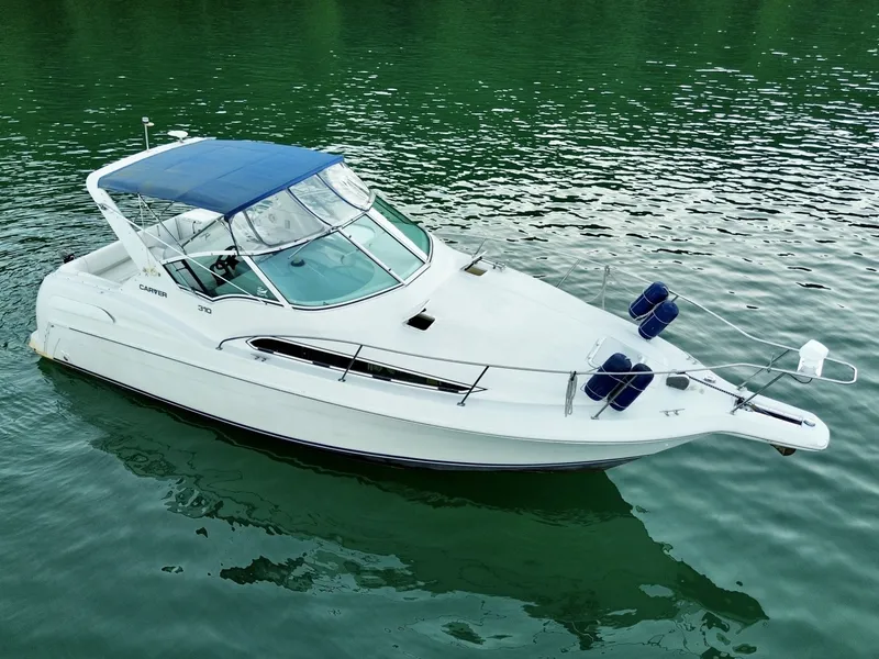 Slide: The Image of Carver Yachts 310 Mid Cabin Express 1996 - 6613999