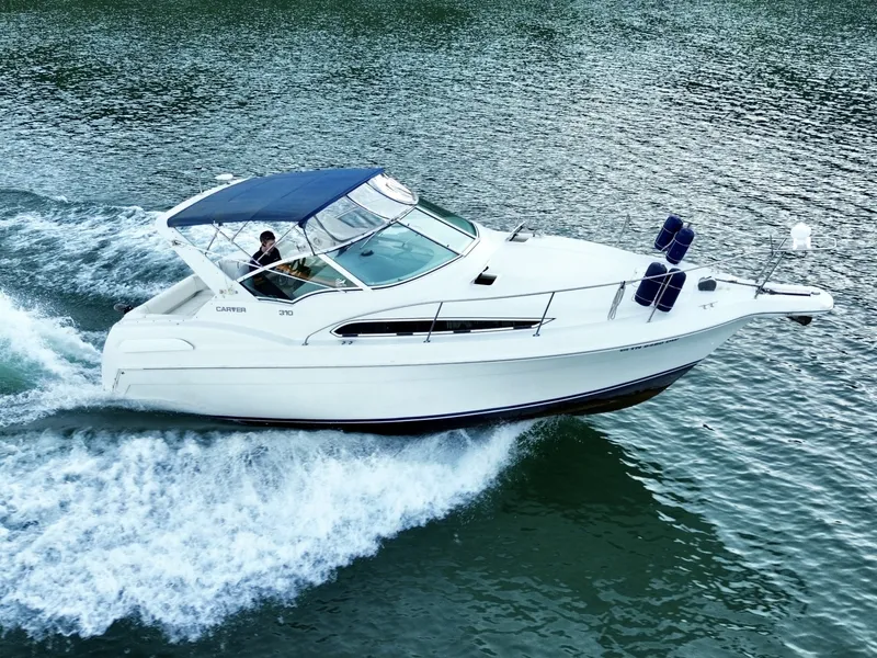 Slide: The Image of Carver Yachts 310 Mid Cabin Express 1996 - 6614202