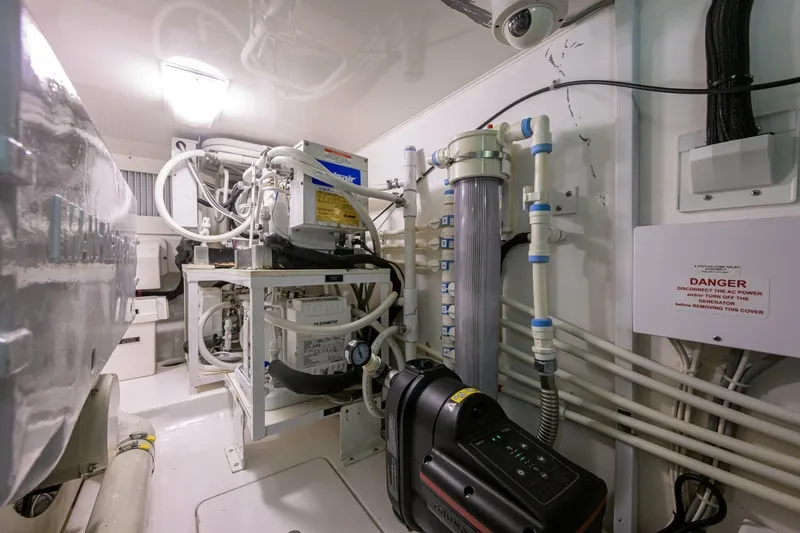 Slide: The Image of Viking 50 GETTIN' REEL - Engine Room 2009 Viking 50 Convertible - 7656493