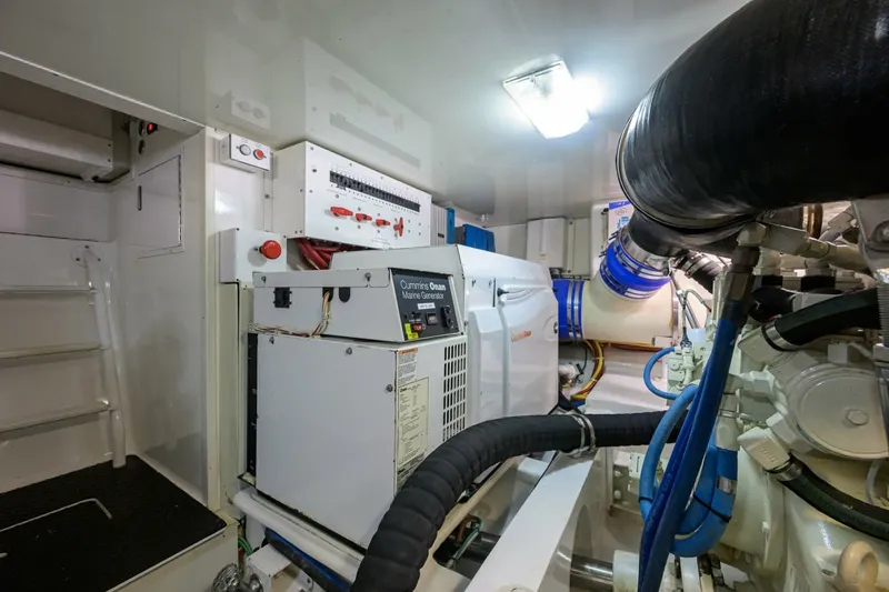 Slide: The Image of Viking 50 GETTIN' REEL - Engine Room 2009 Viking 50 Convertible - 7656490