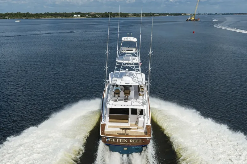 Slide: The Image of Viking 50 GETTIN' REEL - Aft Running Shot 2009 Viking 50 Convertible - 7656510