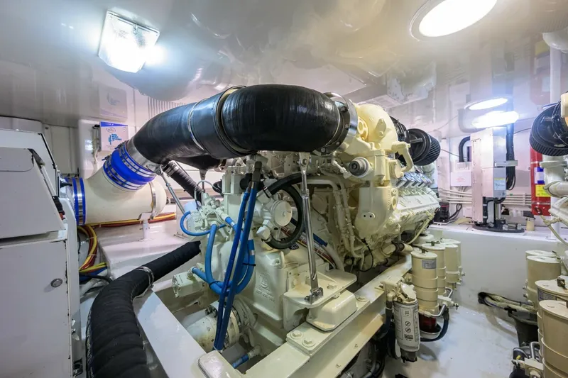 Slide: The Image of Viking 50 GETTIN' REEL - Engine Room 2009 Viking 50 Convertible - 7656489