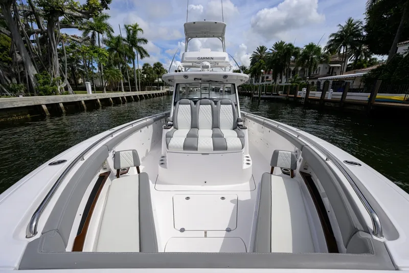 Slide: The Image of Everglades 45 GALLANT LADY - Bow 2023 Everglades 455 Center Console GALLANT LADY - 7656345