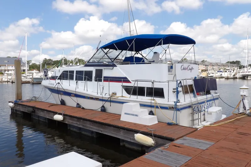 Slide: The Image of Chris-Craft 381 Catalina 1984 - 6753875
