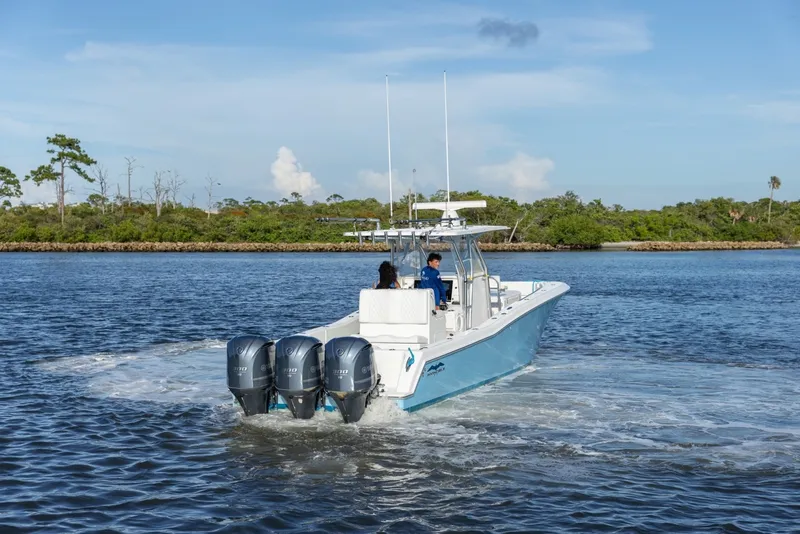 Slide: The Image of Invincible 36 - Starboard Aft Profile 2015 Invincible 36 Center Console - 6754119
