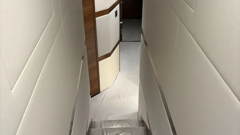 Slide: The Image of 2024 Viking 64 Convertible 'Southern Grace' Companionway - 6828764