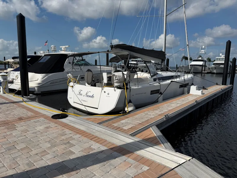 Slide: The Image of Jeanneau 44 SO  Jeanneau 44 SO at the dock - 7366971