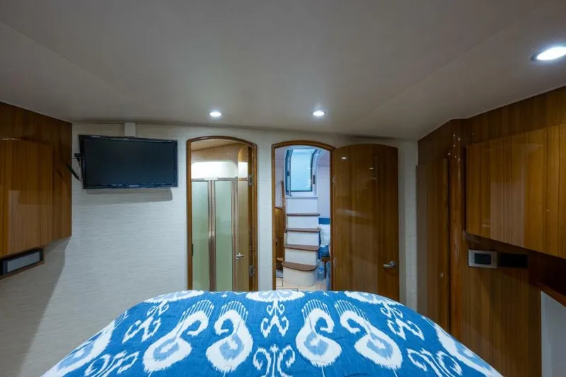 Slide: The Image of Viking 42 - Drop'Em - Master Stateroom 2012 Viking 42 Open - Drop'Em - 6787413