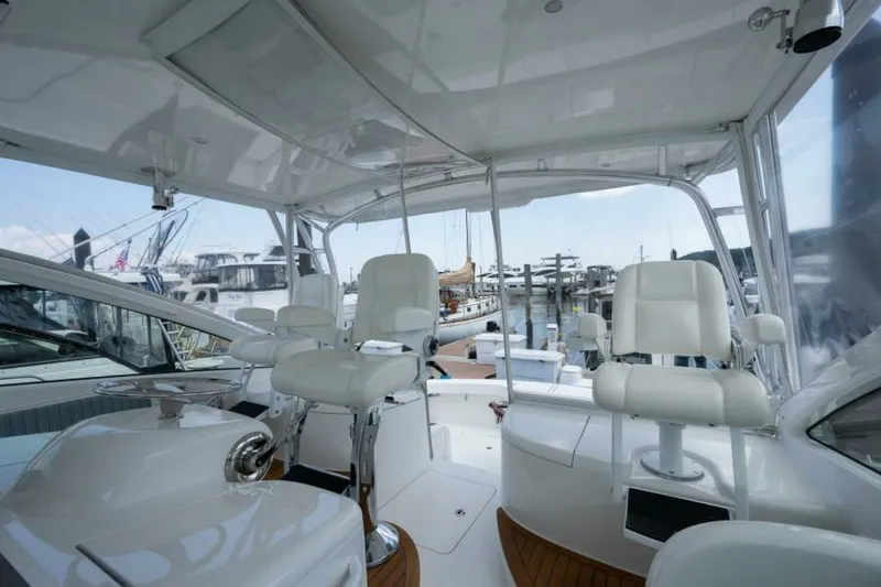 Slide: The Image of Viking 42 - Drop'Em - Helm 2012 Viking 42 Open - Drop'Em - 7656621