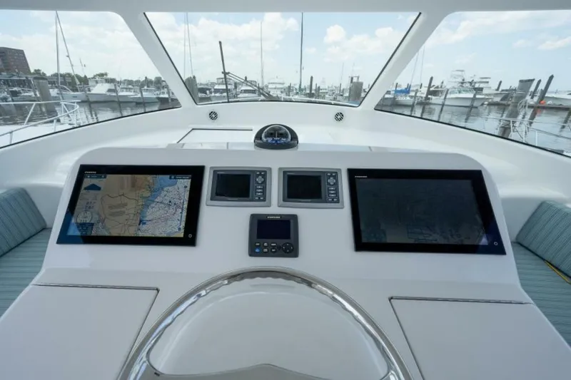 Slide: The Image of Viking 42 - Drop'Em - Helm 2012 Viking 42 Open - Drop'Em - 6787422