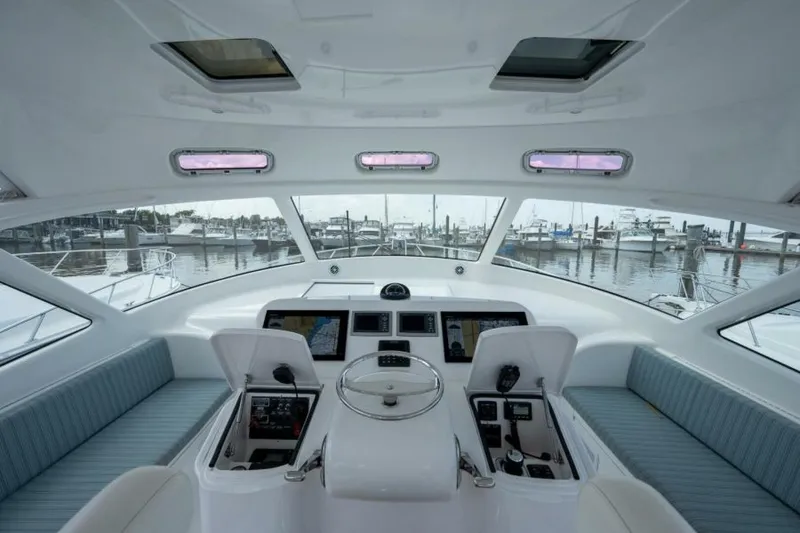 Slide: The Image of Viking 42 - Drop'Em - Helm 2012 Viking 42 Open - Drop'Em - 6787423