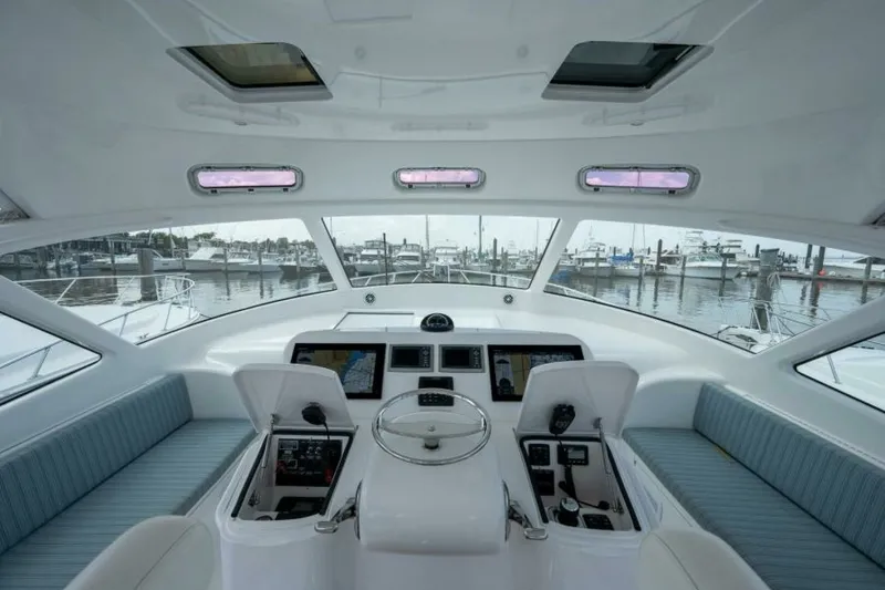 Slide: The Image of Viking 42 - Drop'Em - Helm 2012 Viking 42 Open - Drop'Em - 7656619