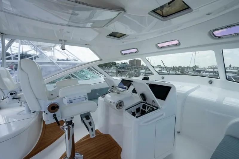 Slide: The Image of Viking 42 - Drop'Em - Helm 2012 Viking 42 Open - Drop'Em - 6787424
