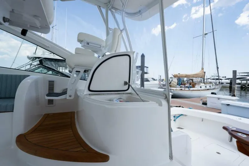 Slide: The Image of Viking 42 - Drop'Em - Helm 2012 Viking 42 Open - Drop'Em - 6787426