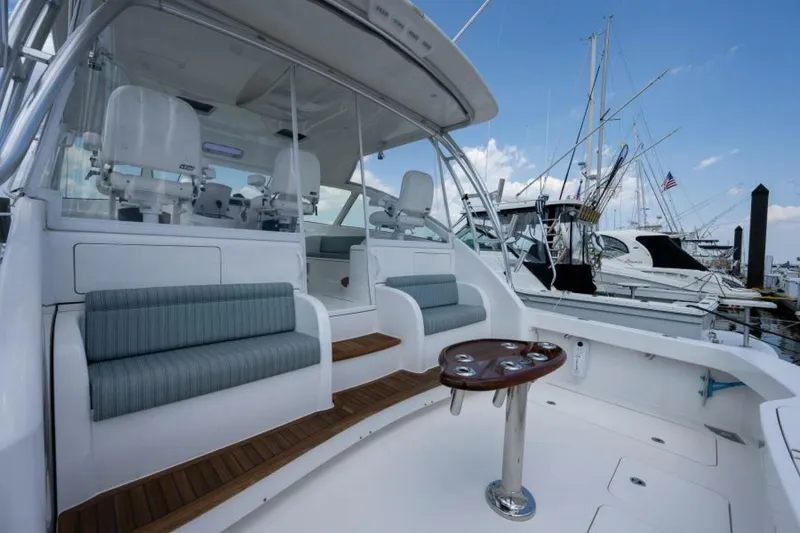 Slide: The Image of Viking 42 - Drop'Em - Cockpit 2012 Viking 42 Open - Drop'Em - 6787429