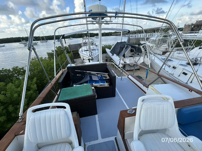 Slide: The Image of 36' Monk flybridge aft - 6797990