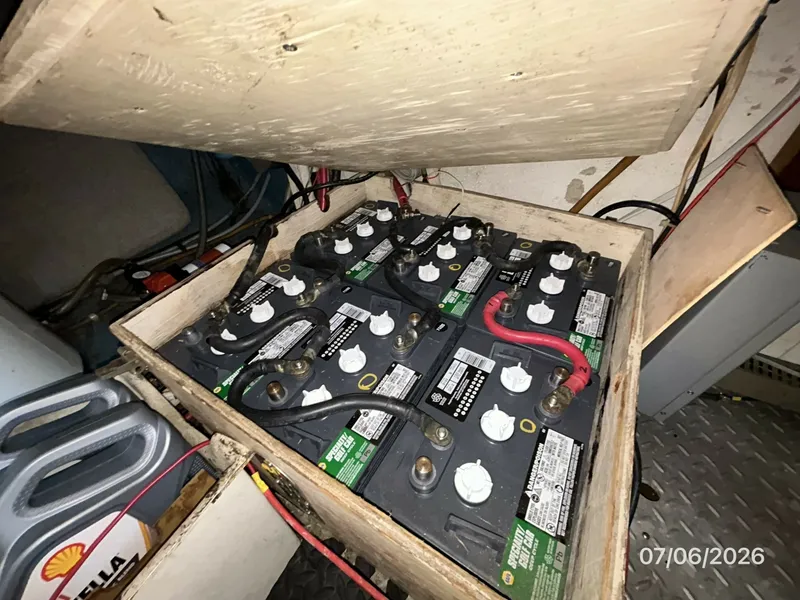 Slide: The Image of 36' Monk house battery bank - 6798008