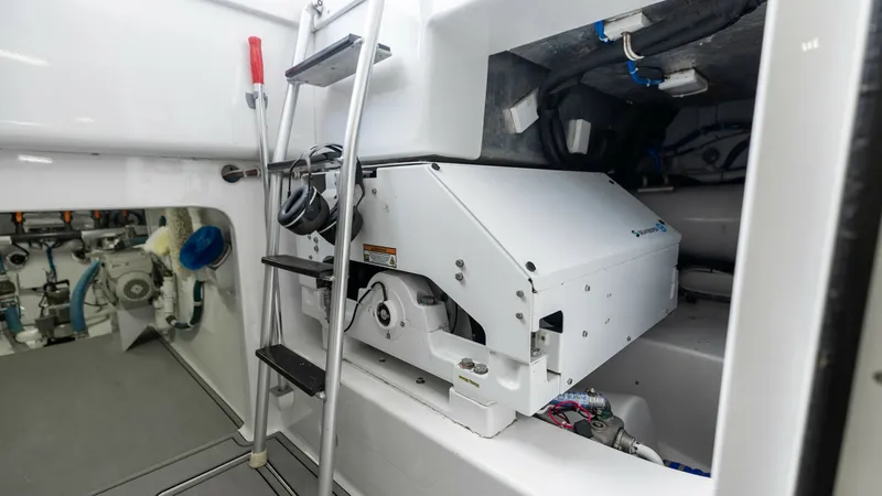 Slide: The Image of 2021 65 Hatteras GT On the DL Engine Room (7) - 7403479