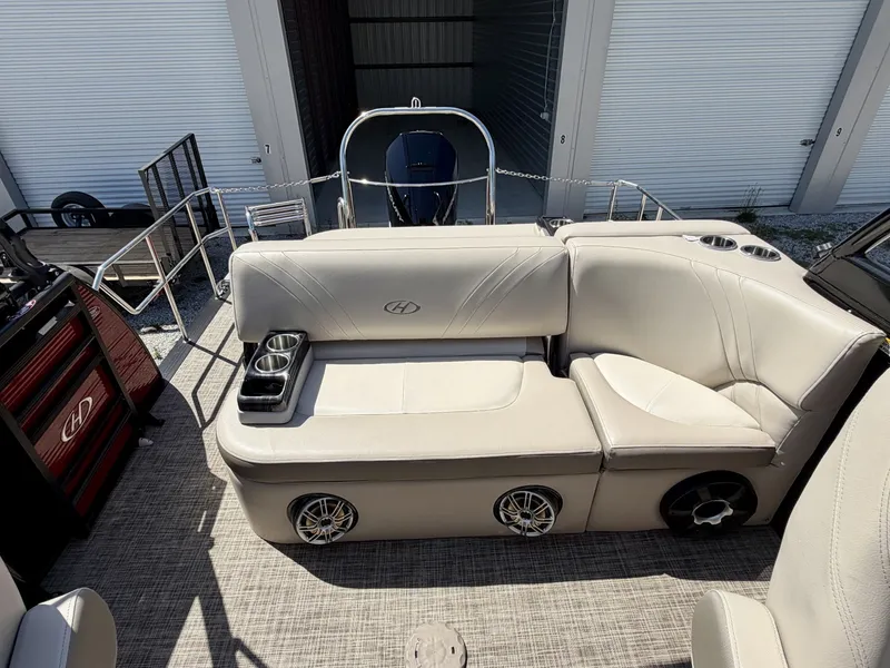 Slide: The Image of Harris Solstice DC 230 SLDH Tritoon 2019 - 6821900