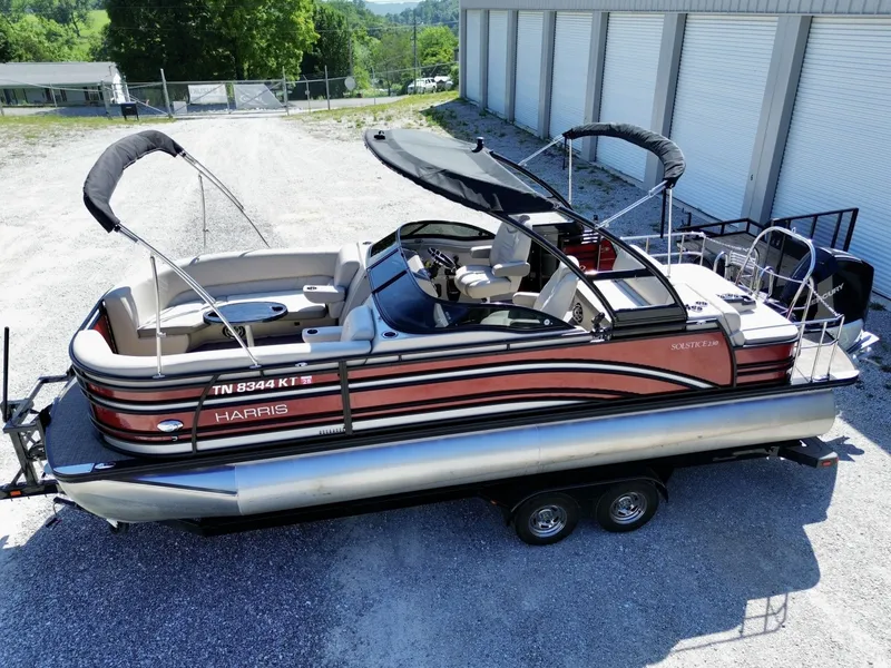Slide: The Image of Harris Solstice DC 230 SLDH Tritoon 2019 - 6821847
