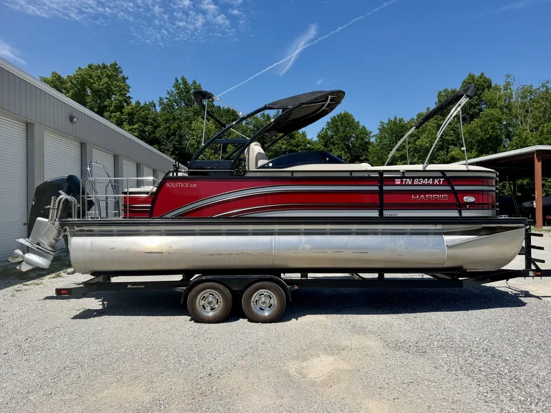 Slide: The Image of Harris Solstice DC 230 SLDH Tritoon 2019 - 6821870