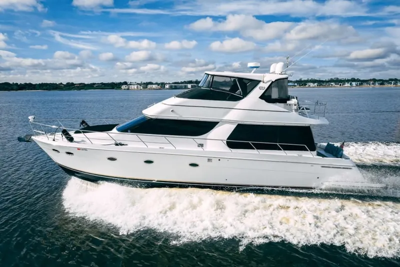 Slide: The Image of Carver Yachts Voyager Pilothouse 530 2002 - 6829748