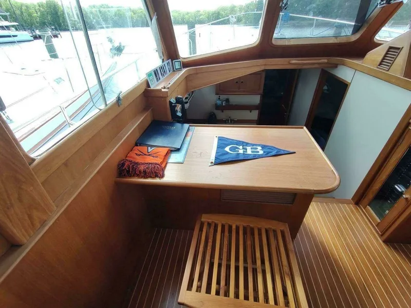 Slide: The Image of Grand Banks Eastbay 40 Flybridge 1996 - 6830068