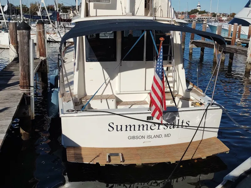Slide: The Image of Grand Banks Eastbay 40 Flybridge 1996 - 6830146