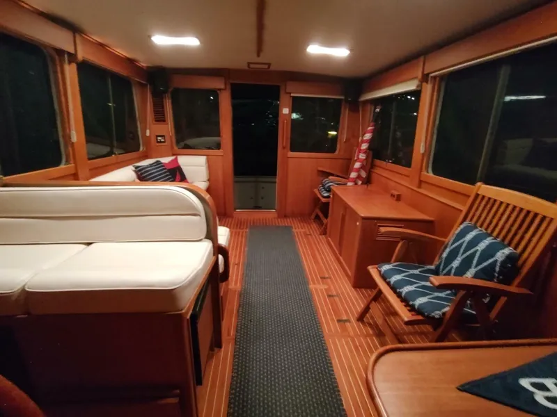Slide: The Image of Grand Banks Eastbay 40 Flybridge 1996 - 6830169