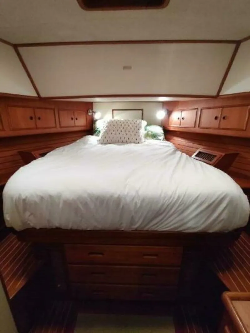 Slide: The Image of Grand Banks Eastbay 40 Flybridge 1996 - 7384411