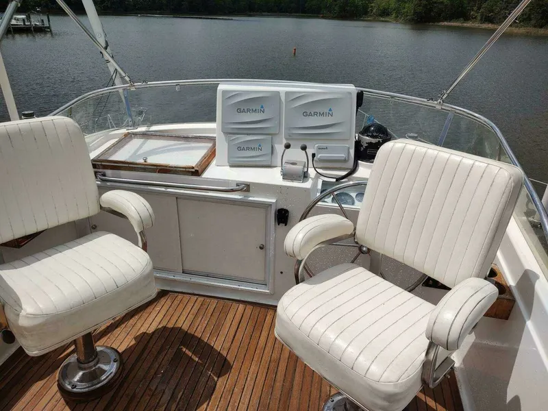 Slide: The Image of Grand Banks Eastbay 40 Flybridge 1996 - 6830117