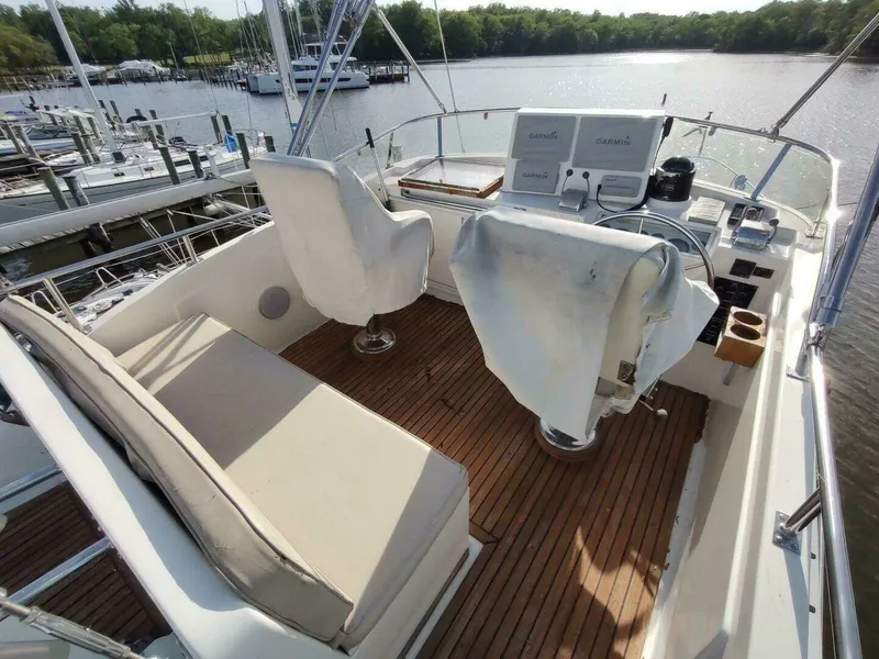 Slide: The Image of Grand Banks Eastbay 40 Flybridge 1996 - 6830115