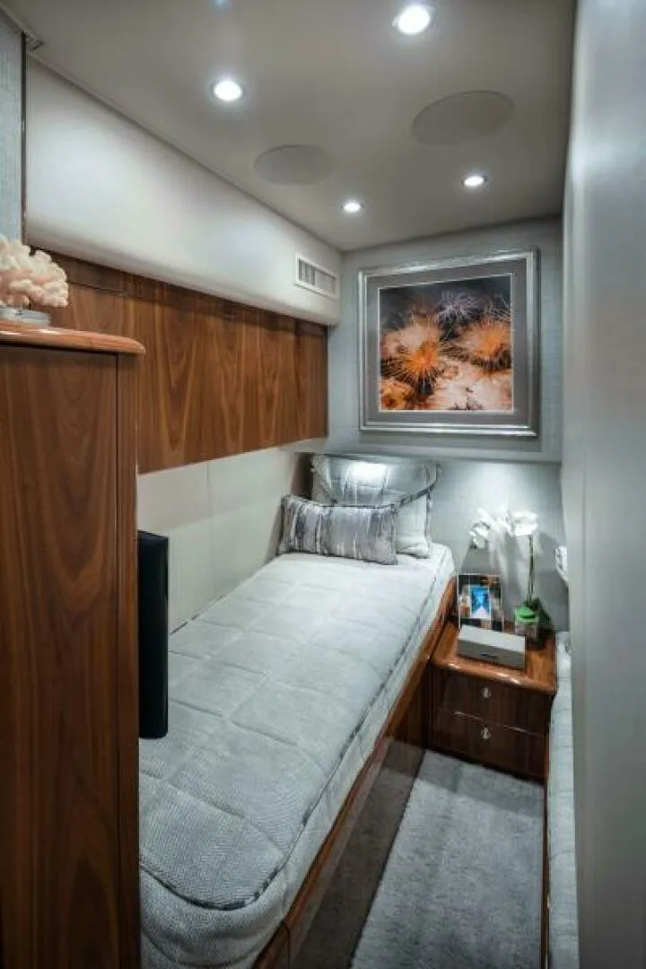 Slide: The Image of Viking 58 Convertible Stateroom 2026 Viking 58 Convertible - 6844109